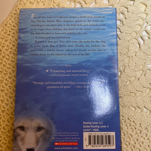 Island of the Blue Dolphin paperback book - Picture 2 of 5